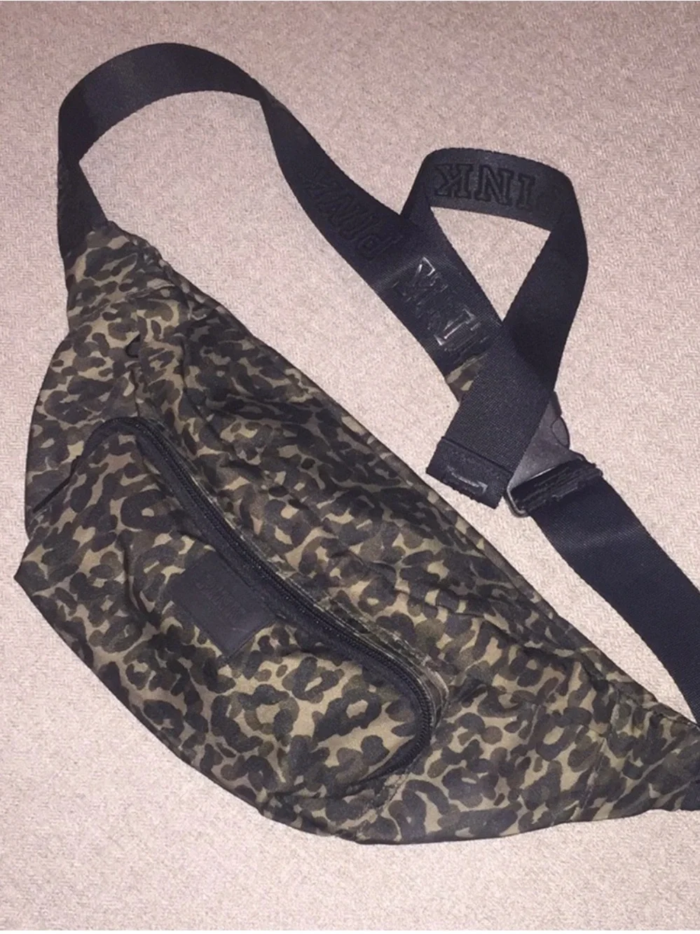 PINK Victoria's Secret Leopard Crossbody Bag